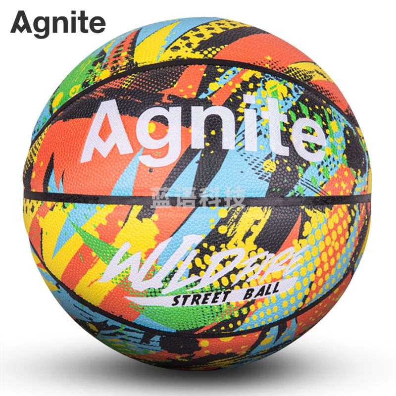 安格耐特(Agnite) F1182_7号PU花式篮球(花色)(个)