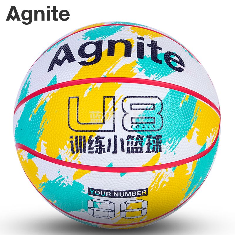 安格耐特(Agnite) F1170_4号发泡橡胶篮球(白色)(个)