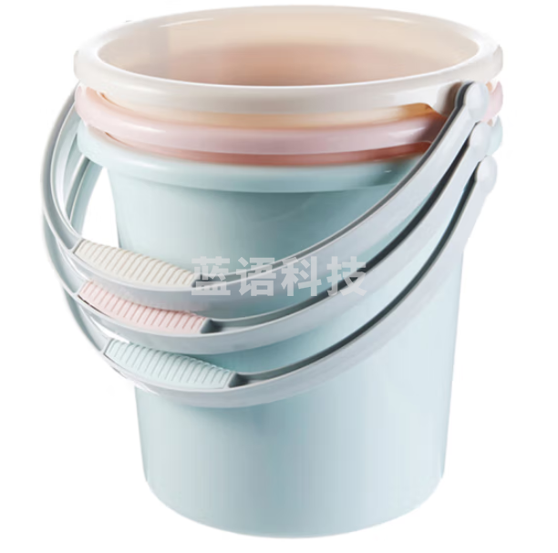 妙然12L水桶 加厚耐用塑料手提式洗车桶 大容量泡脚洗衣桶清洁储水桶