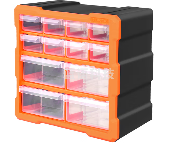 12格抽屉式乐高整理收纳盒