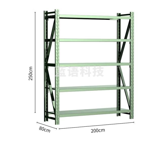 京安通 器材架 主架200*80*250cm五层300kg/层