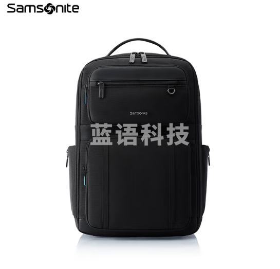新秀丽（Samsonite）电脑包双肩包商务背包笔记本包休闲都市36B*09019 黑色 16英寸