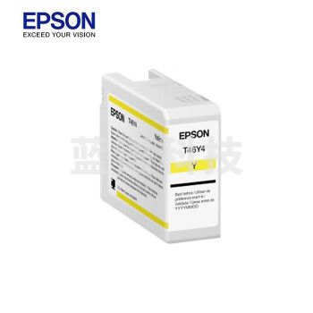 爱普生（EPSON）T47C4 原装墨水 黄色（Y） (适用P908机器) C13T47C400 50ml