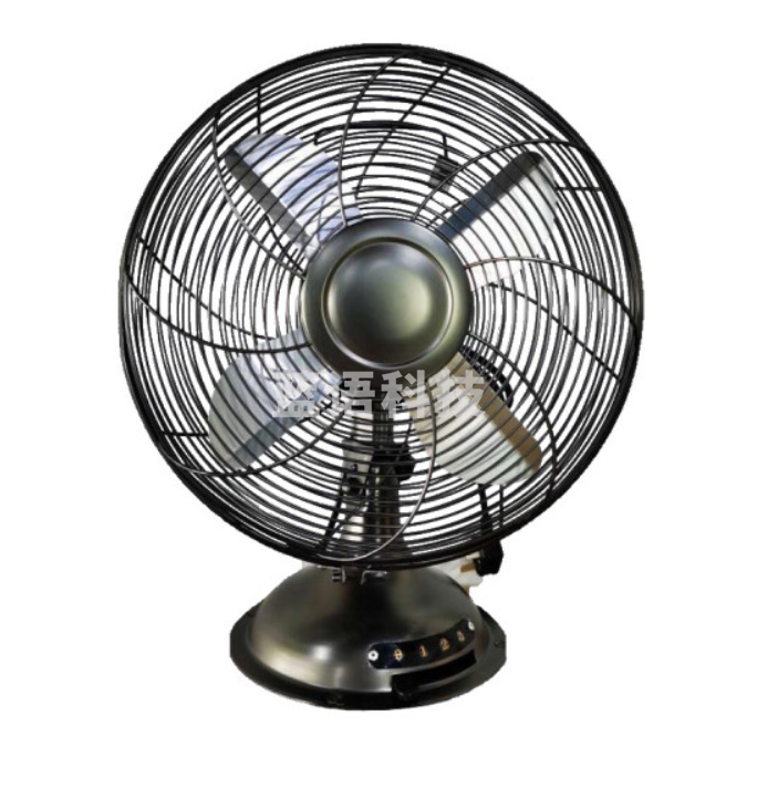 美的(Midea)FT30-20A 三挡台扇自用风扇桌面客厅复古电风扇台式落地扇金属风扇