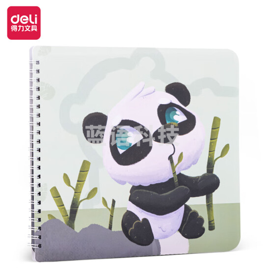 得力(deli)儿童涂鸦本 重复画画临摹本可擦便携无尘液体粉笔绘画本 六一儿童节礼物 50301绿色