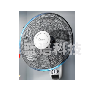 美的(16寸)FWA40YA电风扇  墙壁扇 壁挂摇头扇 不含安装