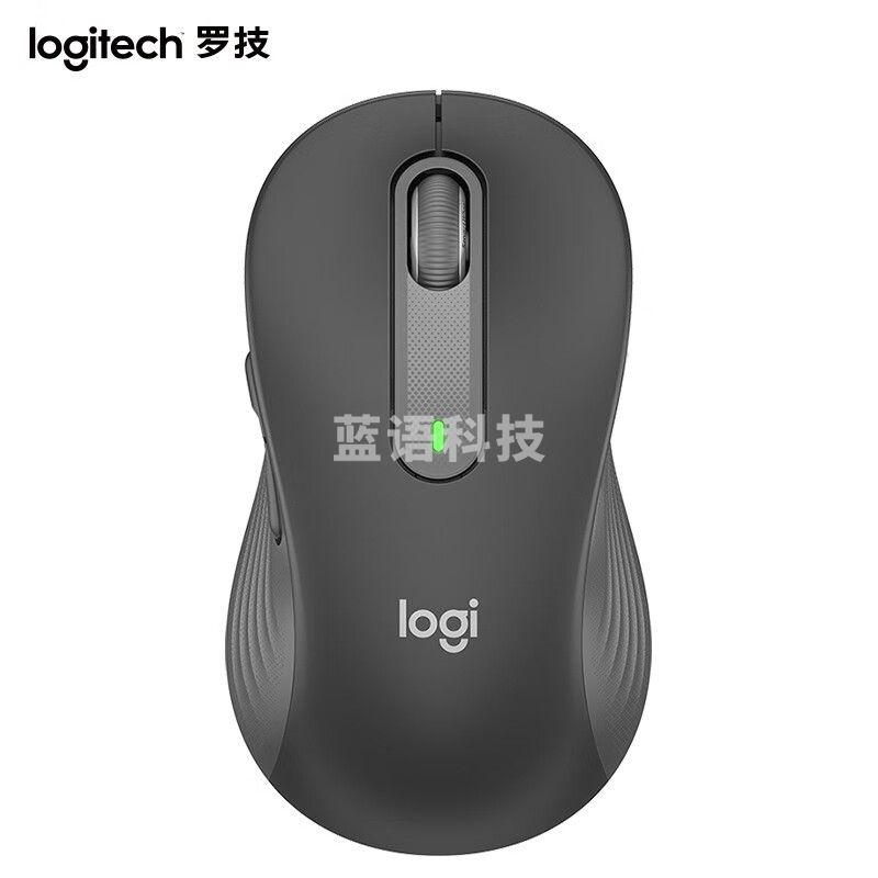 罗技  (Logitech) M650鼠标 无线蓝牙鼠标 商务办公 轻音点击 支持自定义按键 黑色 大手型