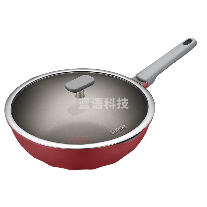 苏泊尔(SUPOR)晶铸系列 NC30WA3 火红点钛磨力不粘炒锅