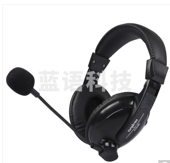 电音(DANyiN) DT2088电脑耳机 头戴式立体声耳麦 游戏语音(多媒体教学 台式机) DT2088石墨黑 双插孔耳机