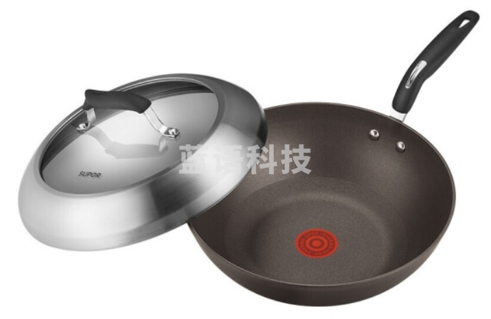 苏泊尔火红点钛金刚无油烟炒锅·钢玻盖·IHPC30HA2