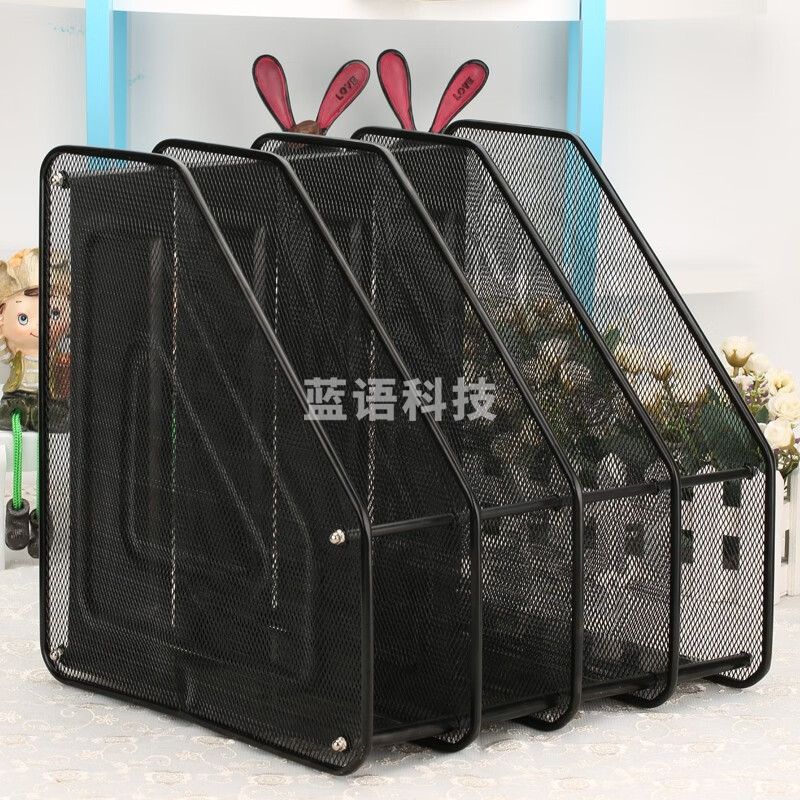 信发(TRNFA)TN-JS9904 办公用品四联金属铁网文件架