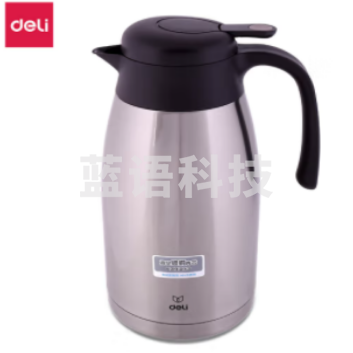 得力17755保温壶(本色)2L不锈钢真空保温BXY