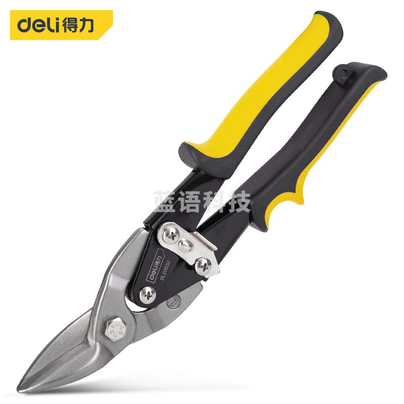 得力工具DL20032右头航空剪250mm(单位：把)