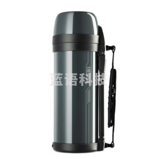 膳魔师 不锈钢保温壶2L热水壶暖水瓶带提绳FDH-2005 GYA 灰色