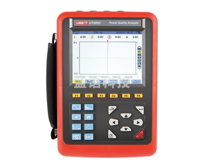 优利德(UNI-T)UT285C三相电能质量分析仪工业电力电压电流相位谐波电能表 电能质量分析仪+080B电流钳