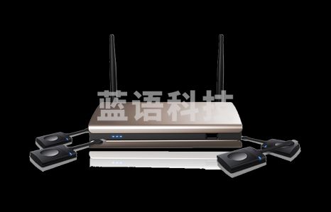 宝疆 Y400 商务无线投屏器手机平板电脑同屏器无线投影网关HDMI无线传输器会议系统 拍拍投屏器 (四画面)