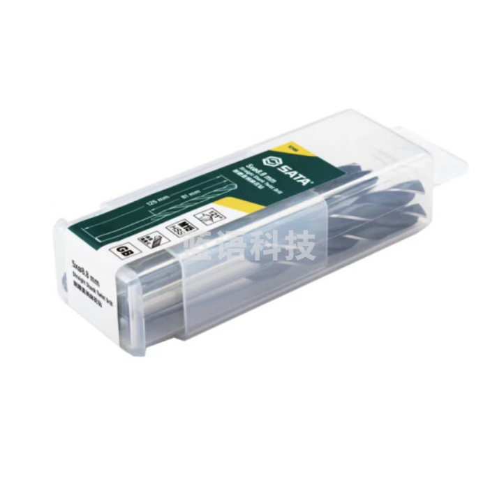 世达(SATA) 52204 5件套耐磨直柄麻花钻10.4MM 正品保障