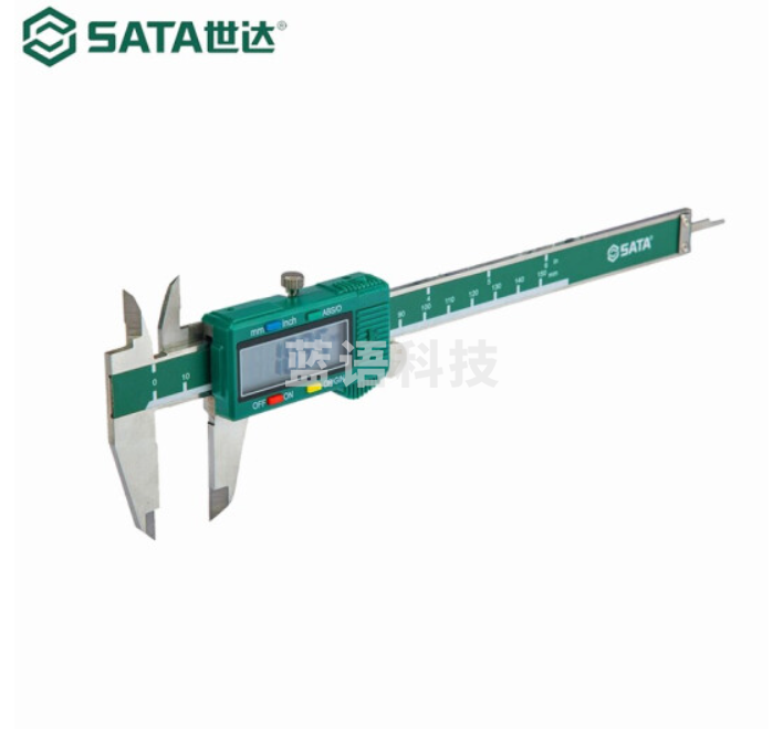 世达(SATA) 91512数显式游标卡尺0-200MM 正品保障