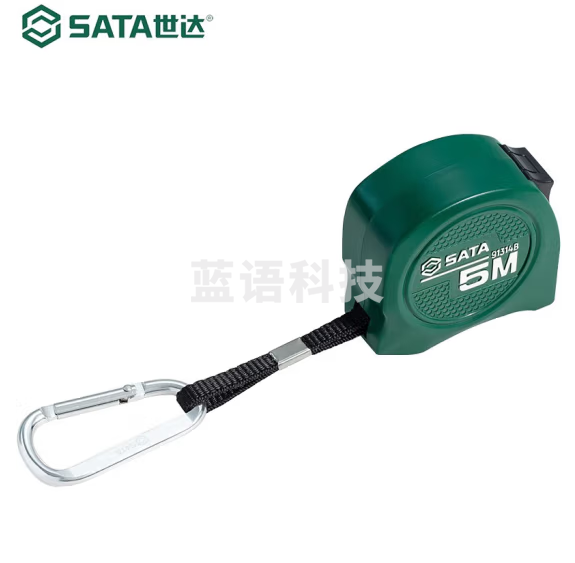 世达(SATA) 91314B 1级精度卷尺5M×19MM 正品保障
