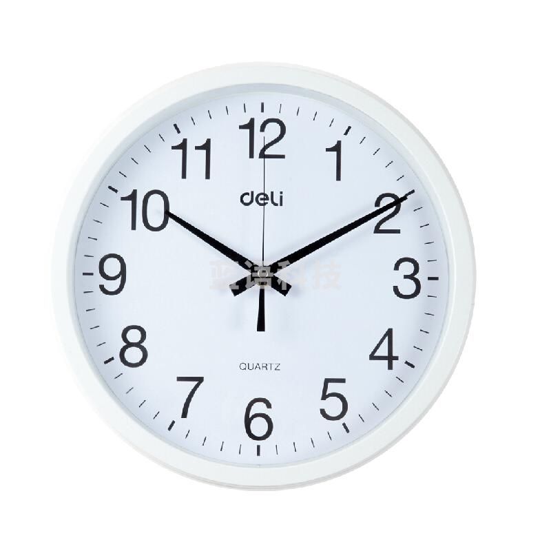 得力 9005 30cm挂钟