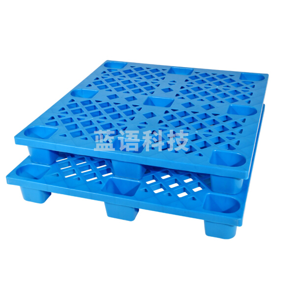 叉车托盘   网格九脚塑料仓库托盘栈板1200*800*140