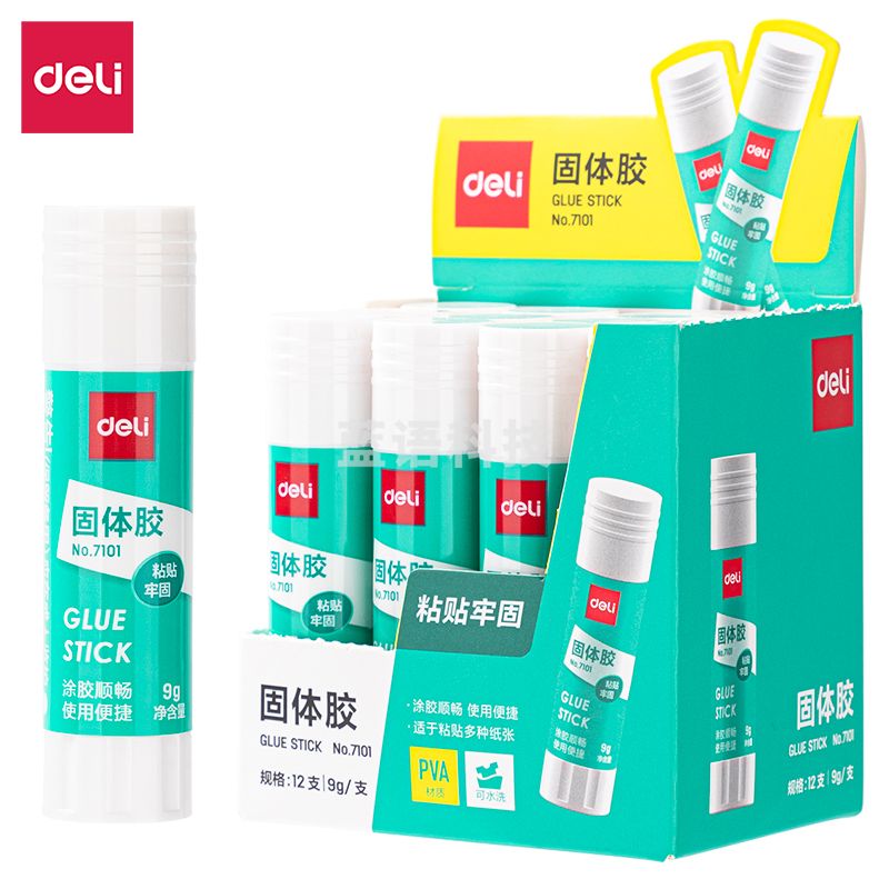 得力(deli) 7101固体胶(白色)(9G/支)