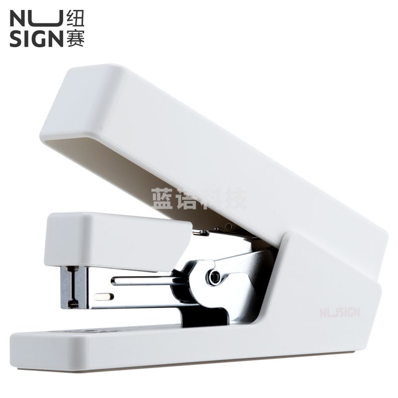 得力(deli) 纽赛NS081省力订书机(白色)