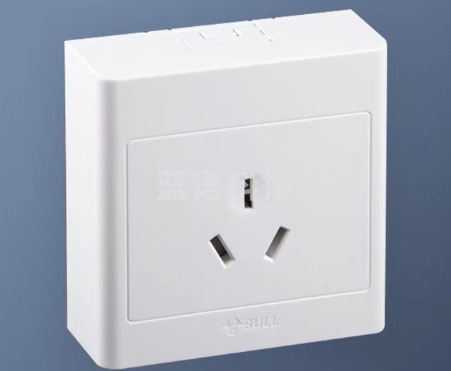 公牛明装开关插座16A三孔空调插座86型插座面板 G09系列明盒