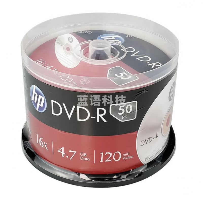 惠普16X DVD-R(50片装) 单位：筒