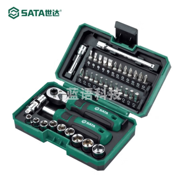 世达 38件套棘轮扳手 螺丝批综合组套螺丝刀套装多功能起子套装05498