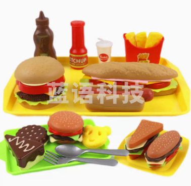 汉堡包快餐玩具套装