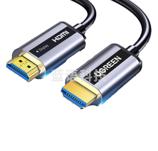 绿联(UGREEN)HD132光纤HDMI高清数据线2.0版视频投影显示器笔记本网络机顶盒加长线 30米