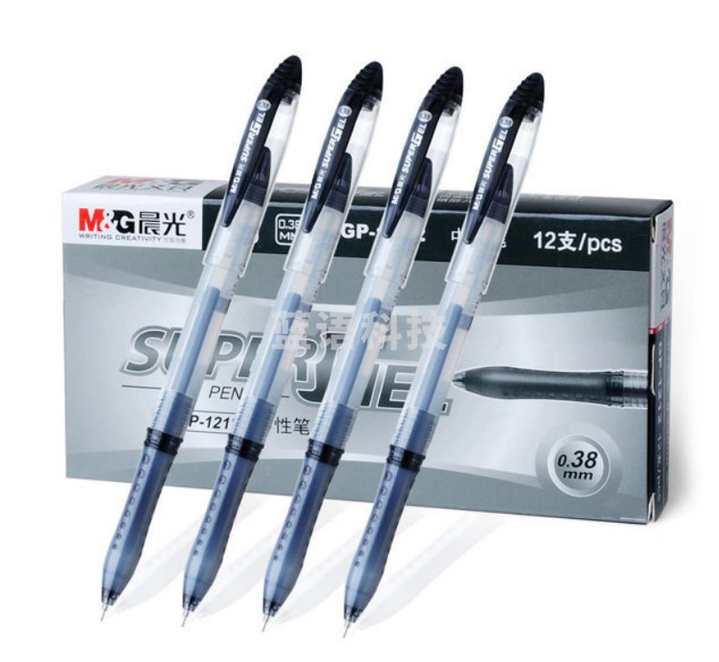 晨光中性笔灵智GP1212红0.38