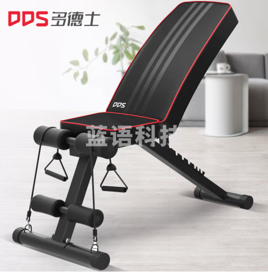 多德士(DDS)哑铃凳卧推凳家用健身器材椅训练飞鸟凳仰卧起坐辅助板603