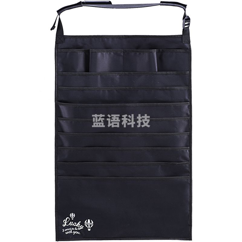 得力72365收纳袋 存储收纳430*650mm(黑)(单位：个)