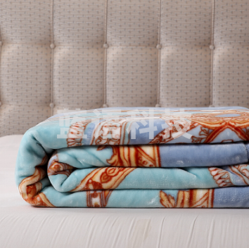 富安娜家纺 毯子 秋冬加厚加大毛毯 200*230cm