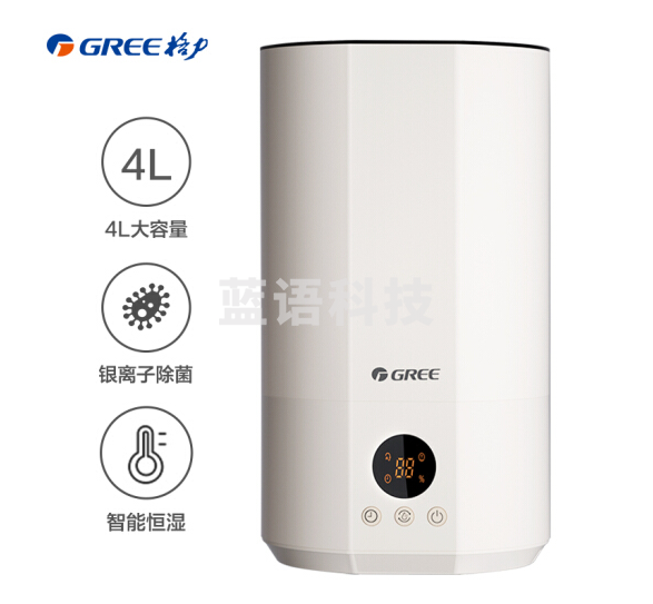 格力(GREE)SCK-40X71 加湿器 4升大容量 上加水