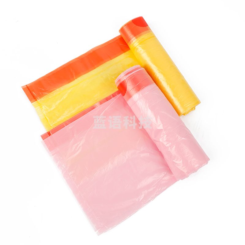 宜洁   自动收口垃圾袋中号18只