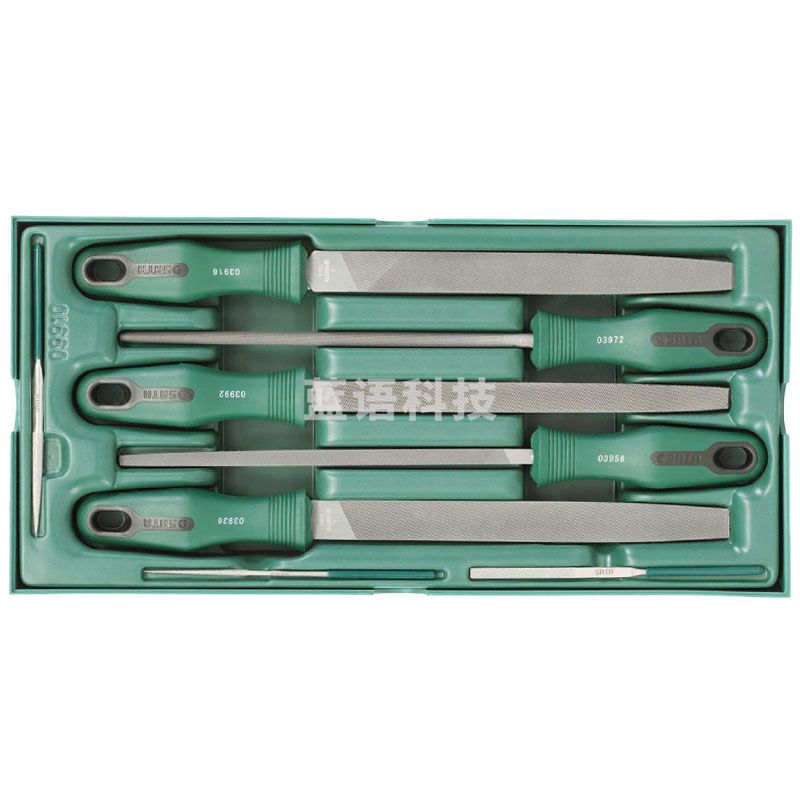 世达SATA－09910工具托－锉刀组套(8件)(套)