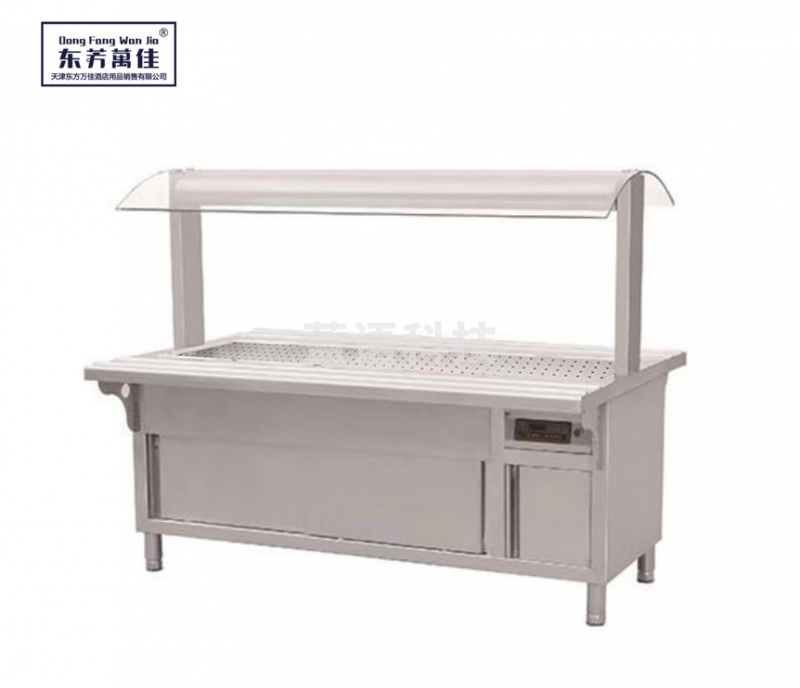 商用保温蒸菜台1800*700(500)*800(650)厨房操作台