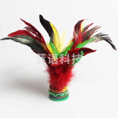 火鸡毛毽子  成人毽子 学生毽子    20个起拍