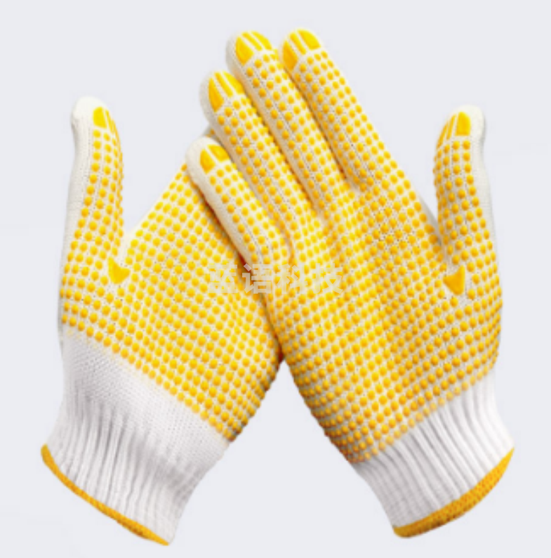 劳保点胶手套 12副起售