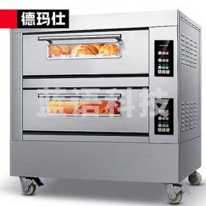 德玛仕 DEMASHI EB-J4D-Z 烤箱 大型烘焙商用 披萨面包蛋糕月饼烤箱 两层四盘 