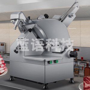 德玛仕 DEMASHI QP-Q12 切片机 商用 肥牛卷冻肉电动刨肉机 火锅店剥片爆肉片切肉机