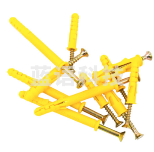 小黄鱼尼龙胀钉 50套/包 10*160mm 塑料膨胀管螺栓膨胀螺丝