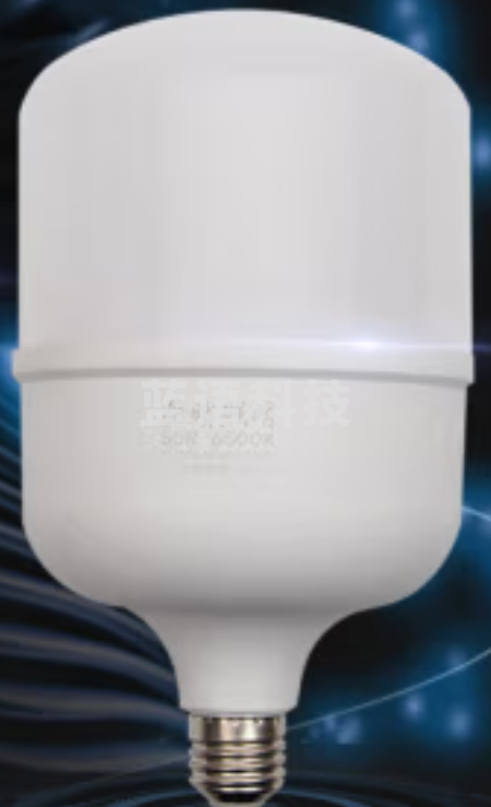 LED节能灯泡塑包铝灯泡 E27大螺口家用商用大功率光源工业照明灯厂房灯车间灯 塑包铝白光15W