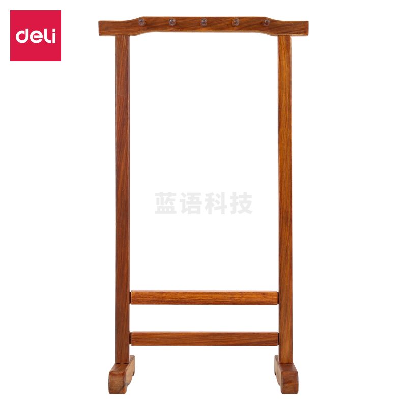 得力74327毛笔架390*85mm(单位：盒)棕色