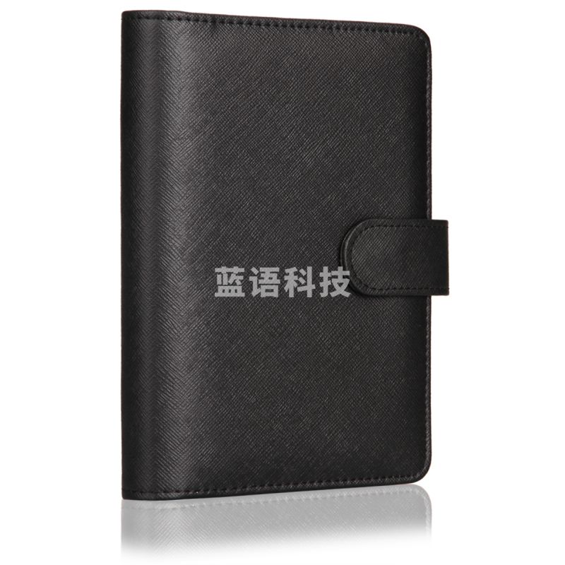 得力3152 活页记事本7寸/100页(黑)(单位：本)