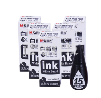 晨光/M&amp;G AICW9602 白板笔墨水 15ml 20瓶/箱(单位：瓶) 黑色