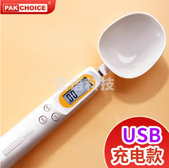 PAKCHOICE 电子量勺秤高精度家用烘焙计量称重克数勺